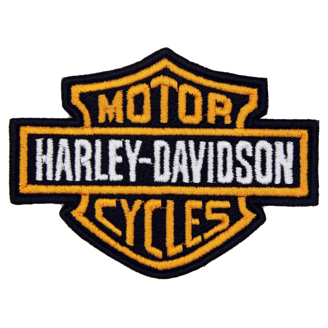 Нашивка, патч, шеврон "Harley Davidson" 98x74mm PTC013