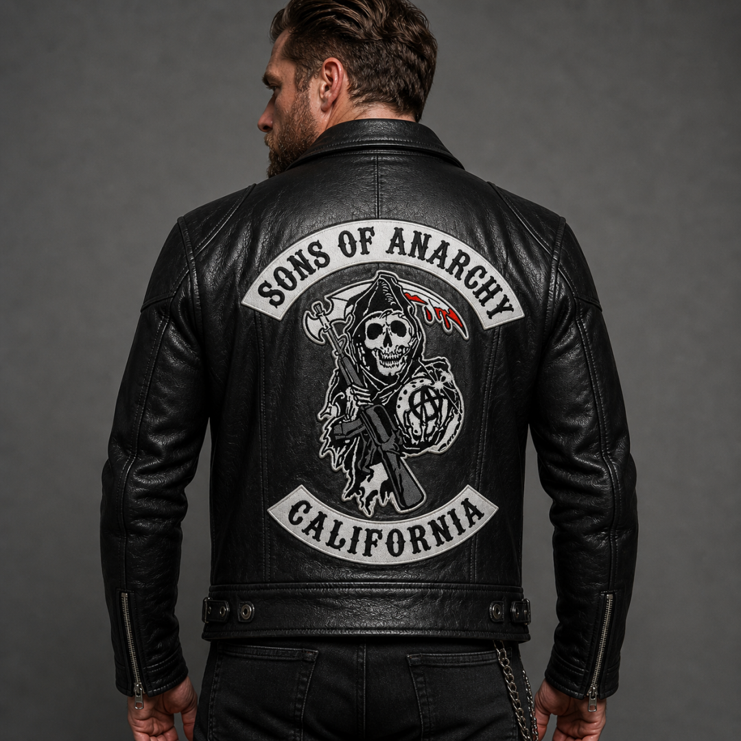Нашивка, патч, шеврон (комплект из 3 шт.) "Sons Of Anarchy" PTC028
