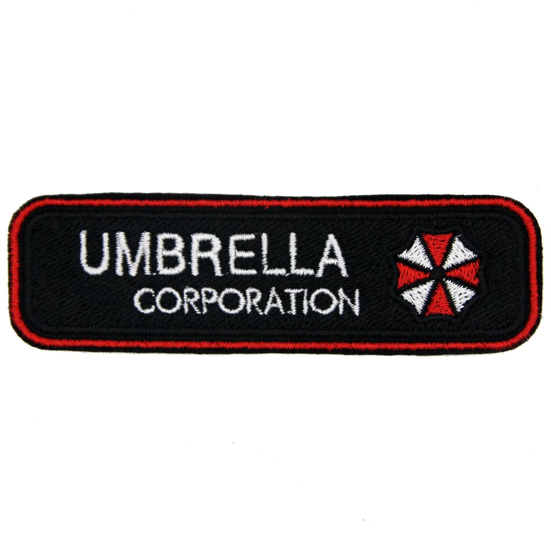 Нашивка, патч, шеврон "Umbrella Corporation" 100x30mm PTC001