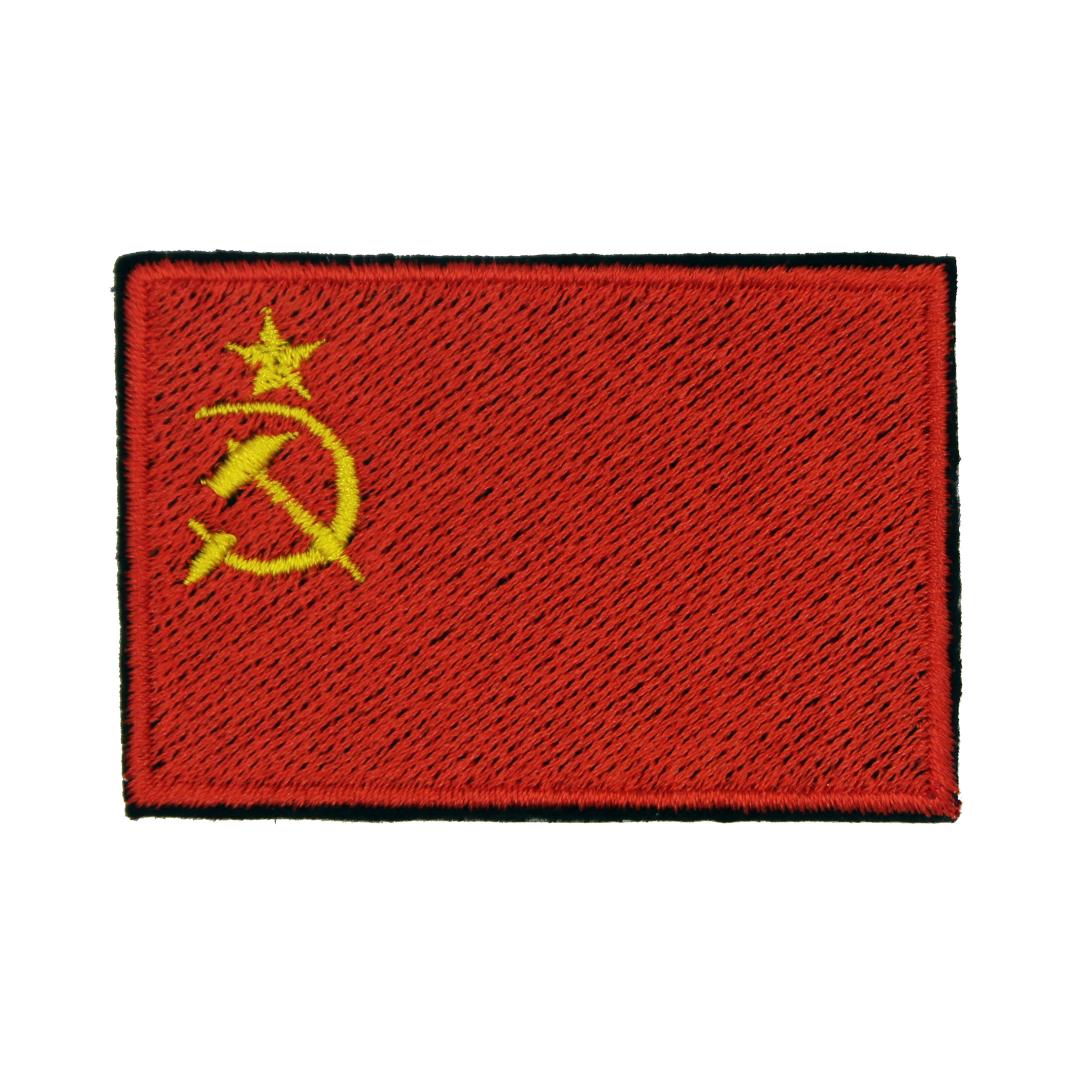 Нашивка, патч, шеврон "Флаг СССР" 60x40mm PTC052