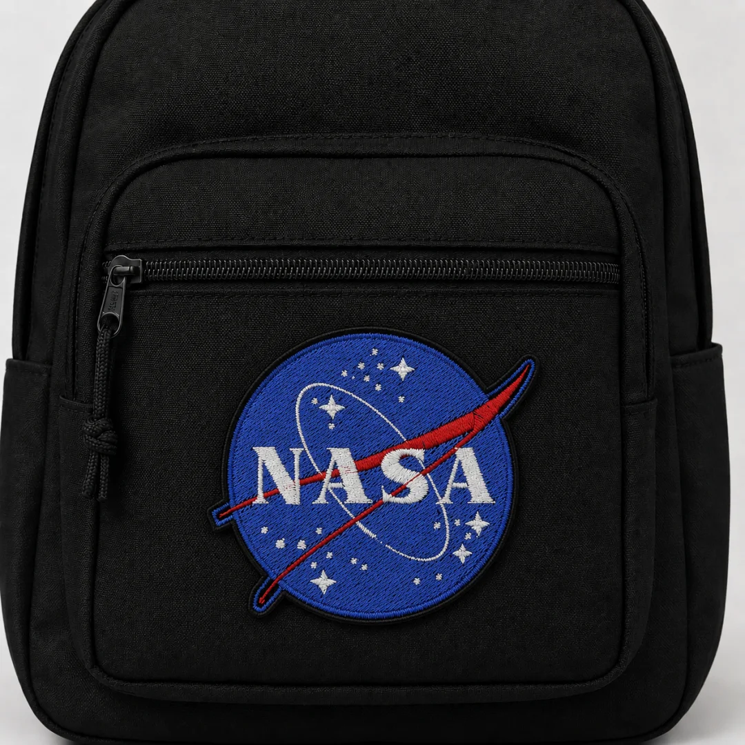 Нашивка, патч, шеврон "NASA" 80x66mm PTC056