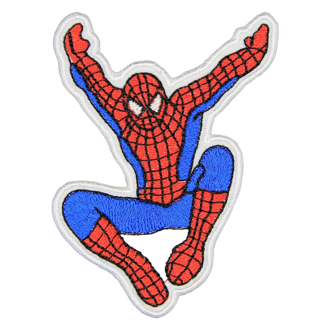 Нашивка, патч, шеврон "Человек Паук" 75x95mm PTC133