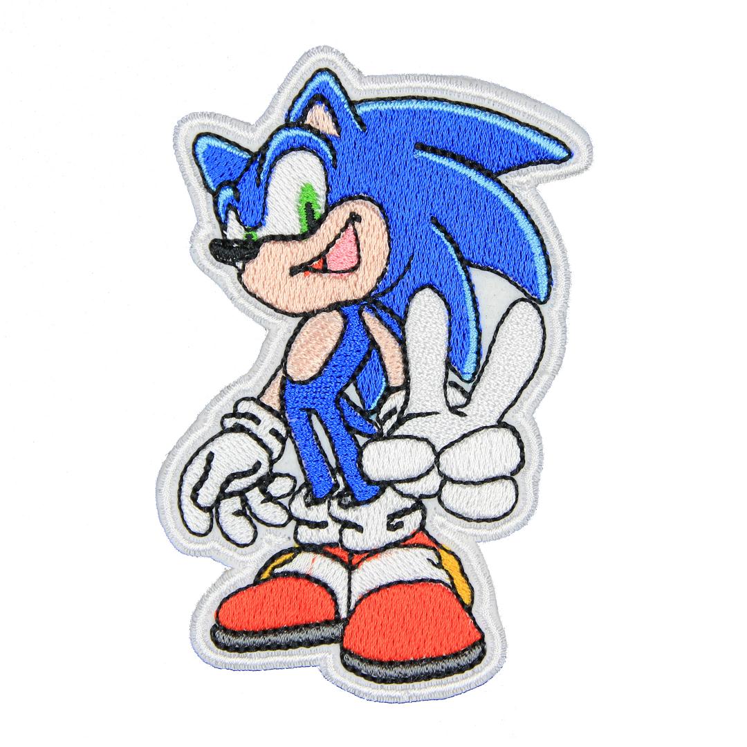 Нашивка, патч, шеврон "Соник" 64x91mm PTC195