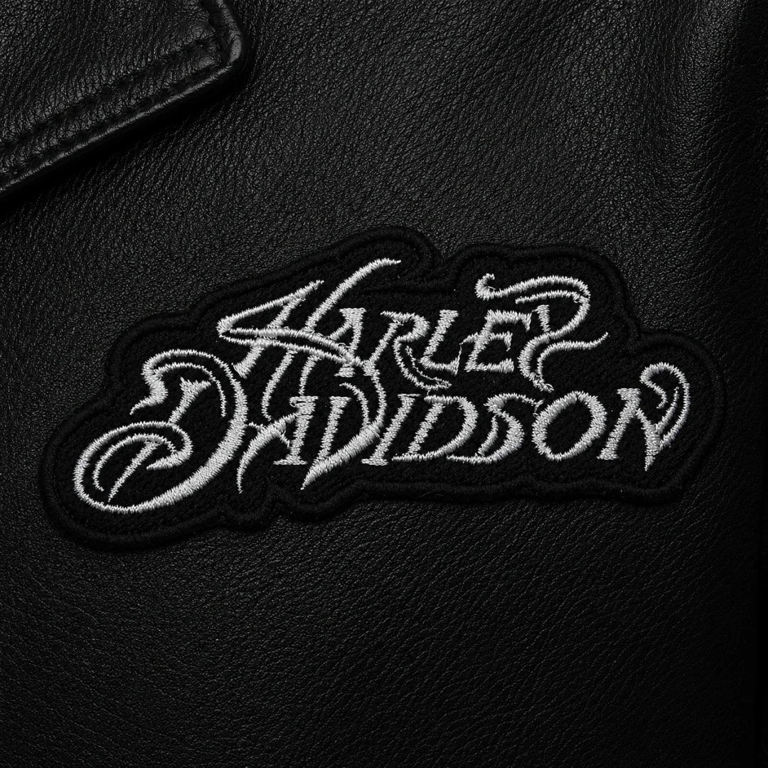 Нашивка, патч, шеврон "Harley Davidson" 80x35mm PTC262