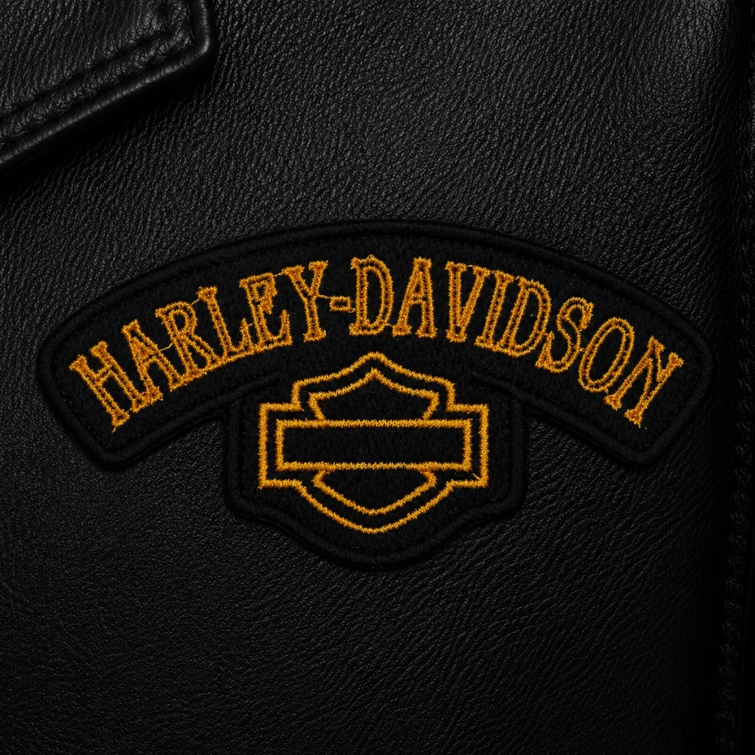 Нашивка, патч, шеврон "Harley Davidson" 90x47mm PTC263