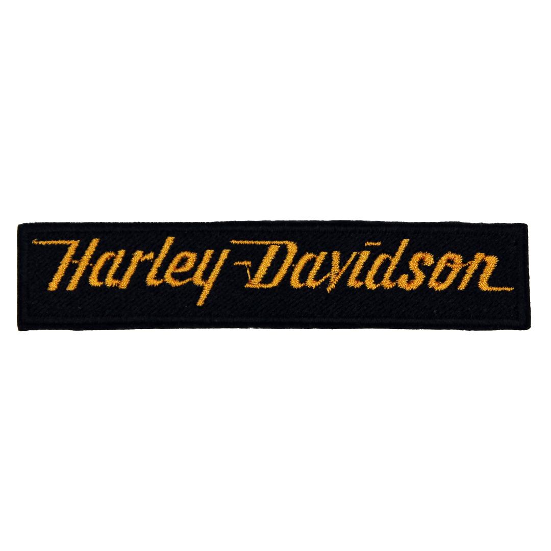 Нашивка, патч, шеврон "Harley Davidson" 100x20mm PTC265