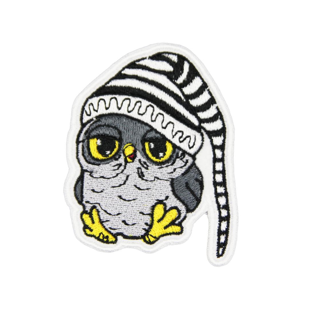 Нашивка, патч, шеврон "Совенок" 56x74mm PTC274