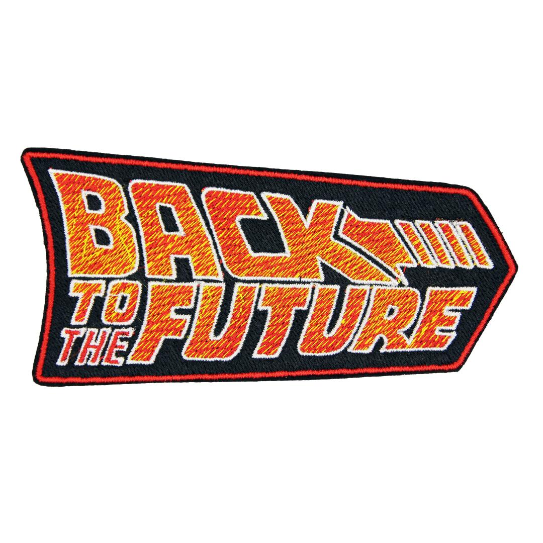 Нашивка, патч, шеврон "Назад в Будущее" 128x60mm PTC354