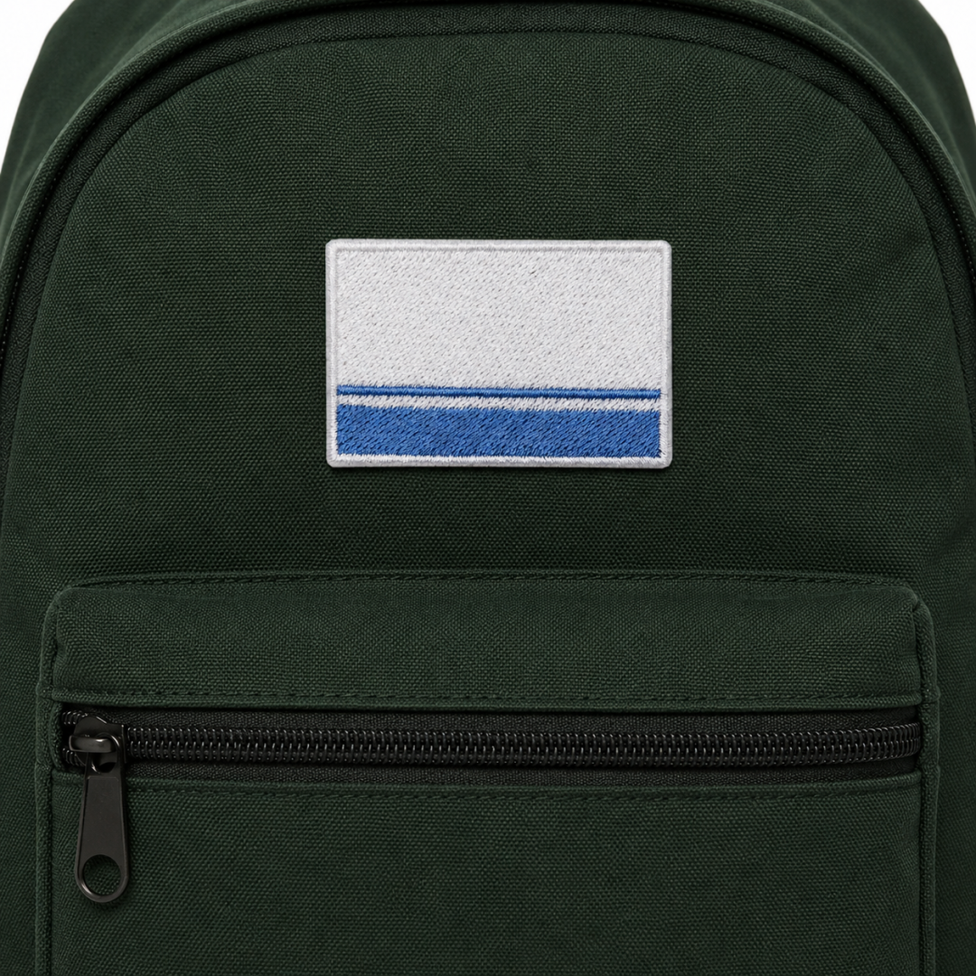 Нашивка, патч, шеврон "Флаг Республики Алтай" 60x40mm PTC406