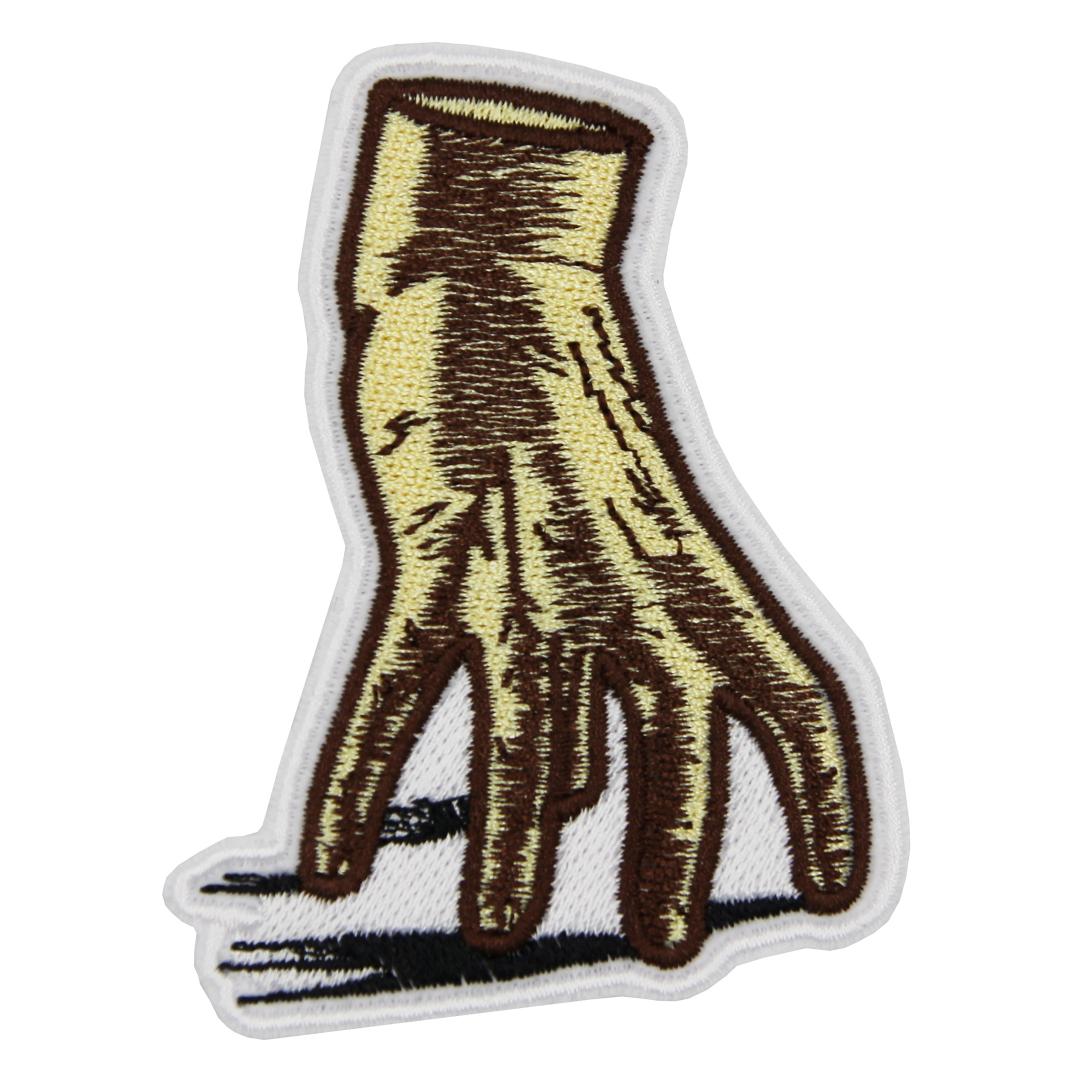 Нашивка, патч, шеврон "Wednesday Addams. Рука" 60x70mm PTC449