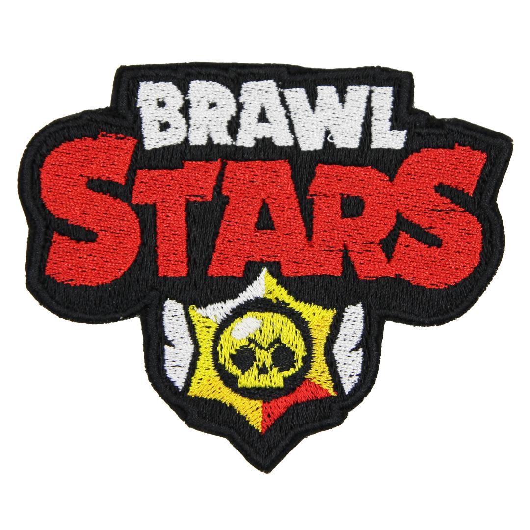 Нашивка, патч, шеврон "Brawl Stars" 90x73mm PTC456