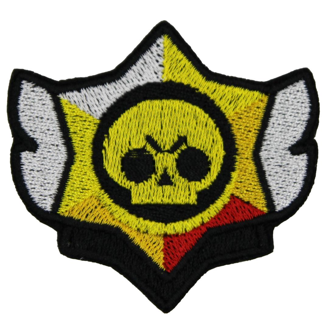 Нашивка, патч, шеврон "Brawl Stars" 60x65mm PTC457