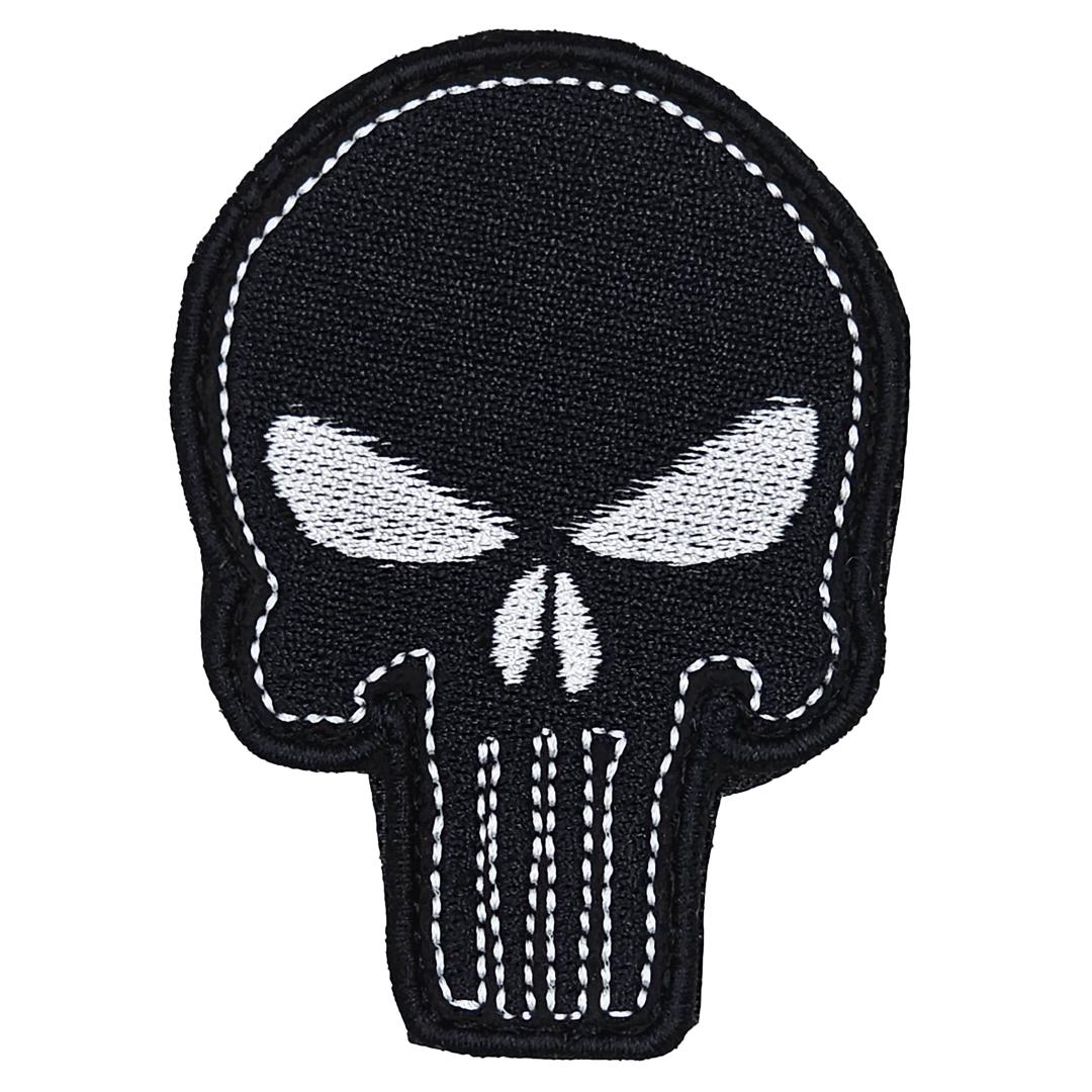 Нашивка, патч, шеврон на липучке "Каратель" 55x75mm PTC477