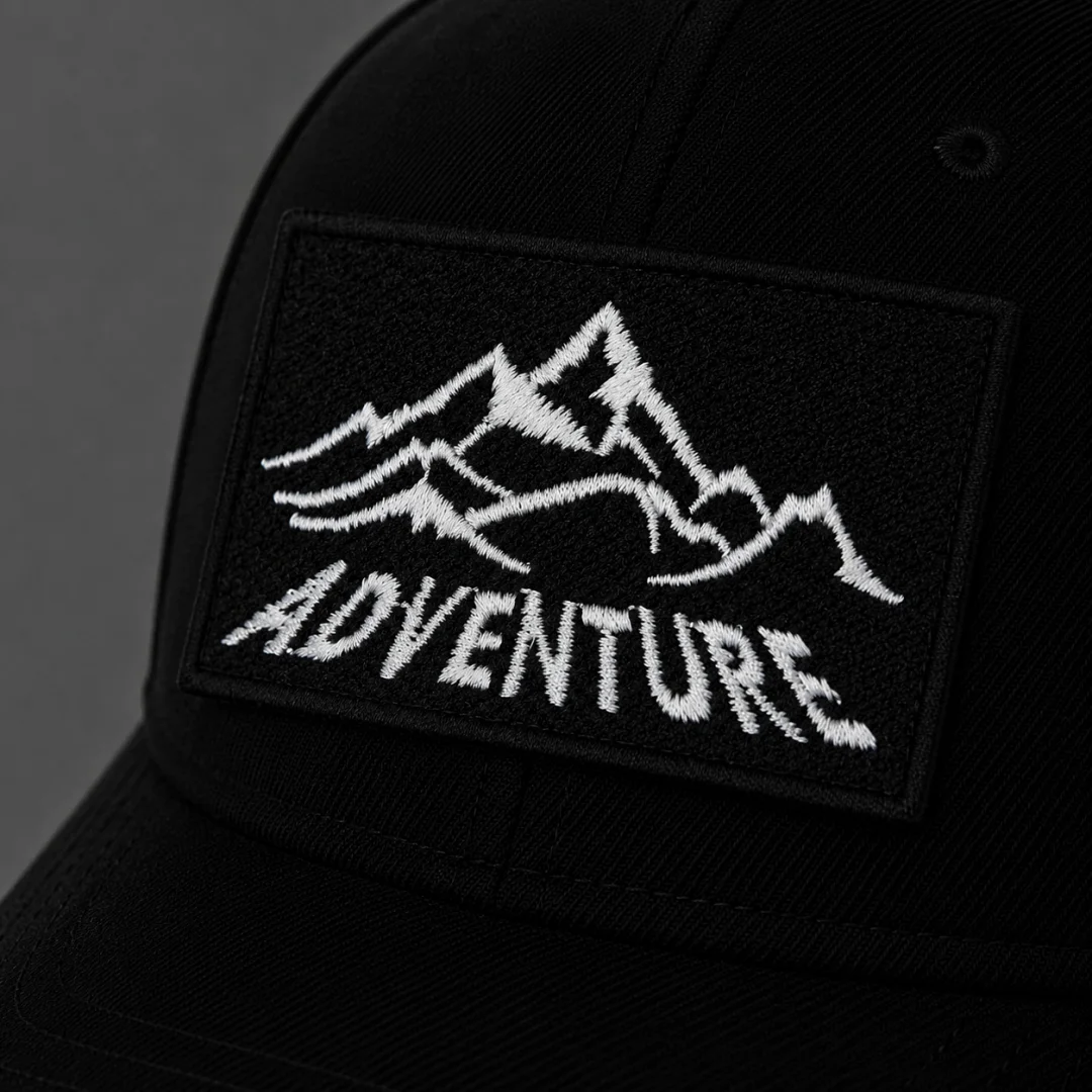 Нашивка, патч, шеврон на липучке "Adventure" 70x40mm PTC481