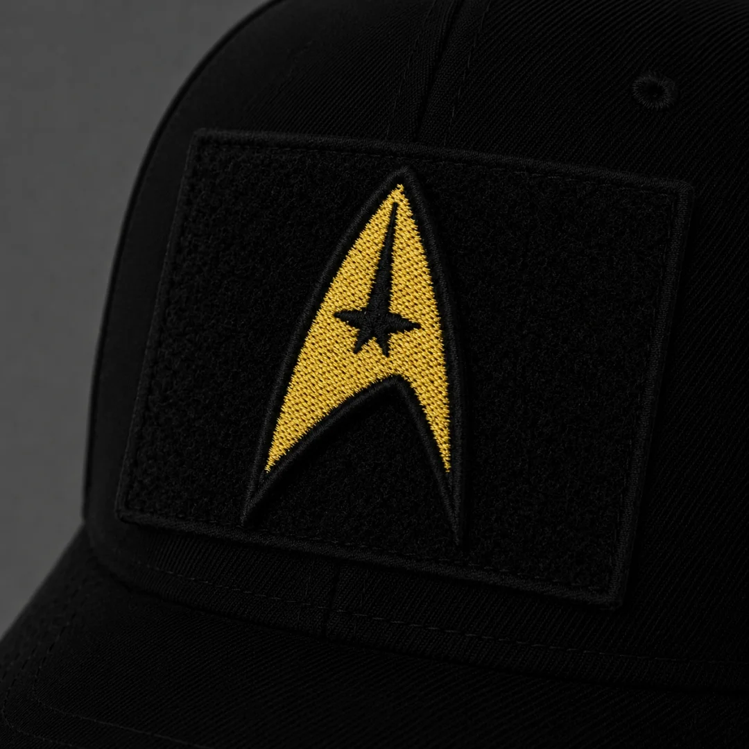 Нашивка, патч, шеврон на липучке "Star Trek" 60x94mm PTC483