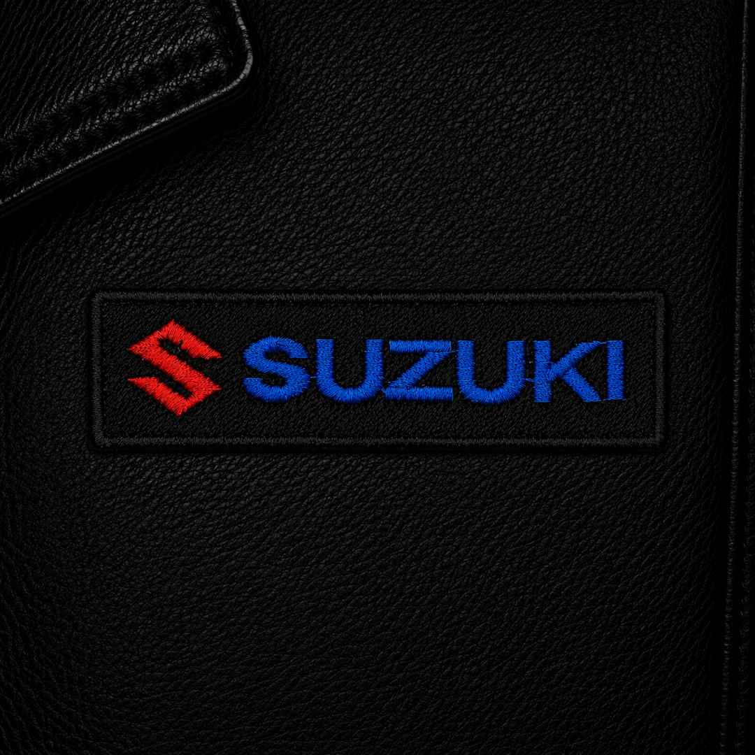 Нашивка, патч, шеврон "Suzuki" 90x25mm PTC821