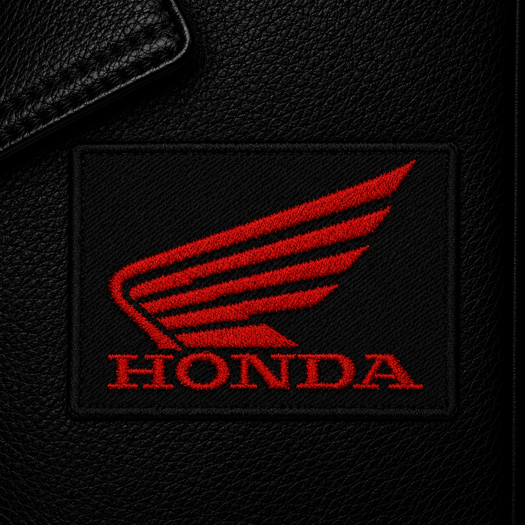 Нашивка, патч, шеврон "Honda" 70x55mm PTC826