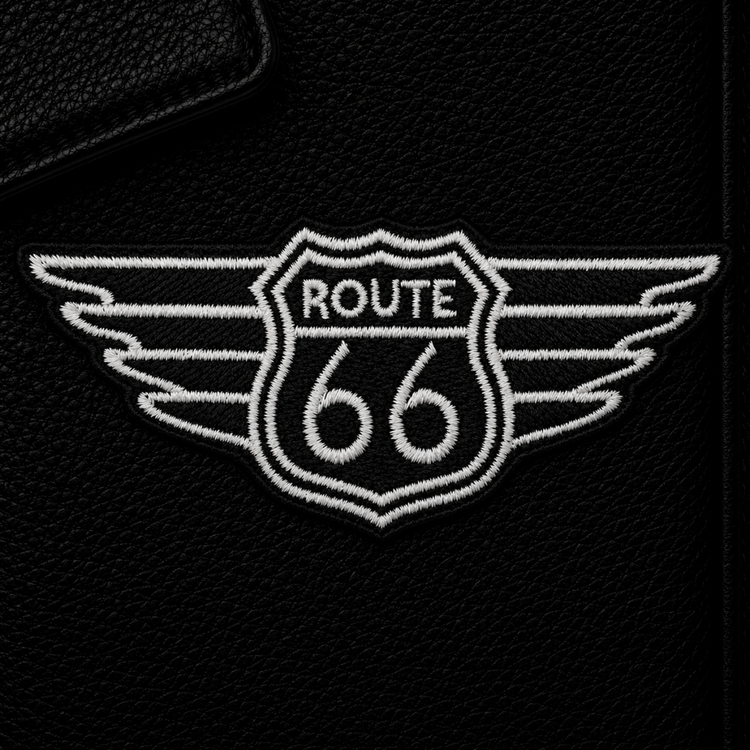 Нашивка, патч, шеврон "Route 66" 90x38mm PTC846